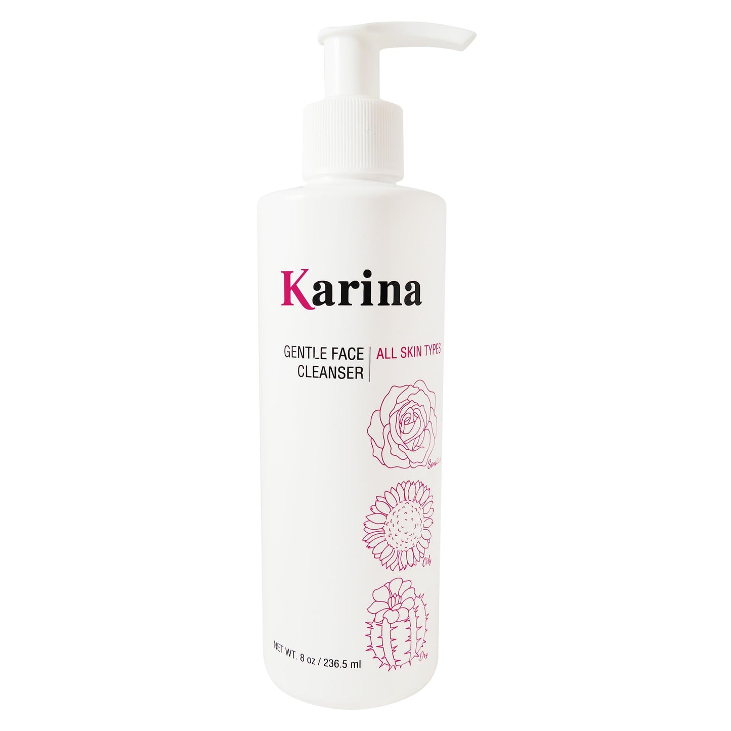 1Beauty Karina Skincare Gentle Face Cleanser – Daily Cleanser for All Skin Types