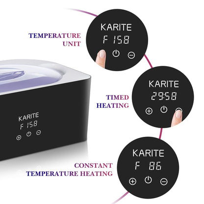Karite Paraffin Wax Bath 4000ml – Hand & Feet Wax Warmer with Auto-Time