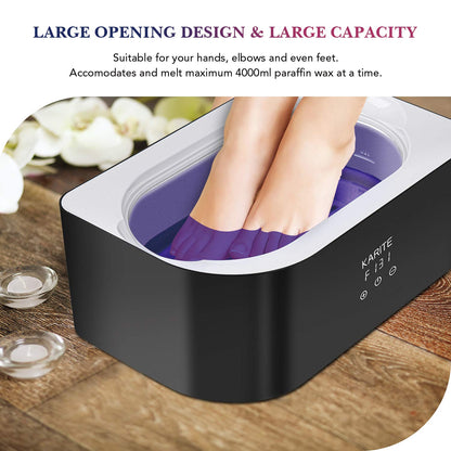 Karite Paraffin Wax Bath 4000ml – Hand & Feet Wax Warmer with Auto-Time