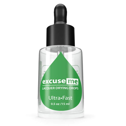 Karlash Excuse Me Nail Polish Drops – Ultra Fast Drying, 0.5 oz (15 ml) Pack of 2