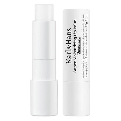 Karl&Häns Super Moisturizing Lip Balm – Unscented with Coconut & Avocado Oil