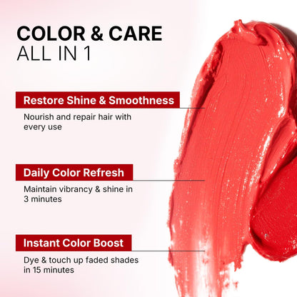 Karseell Color Depositing Conditioner Red Hair Mask – Color Boost & Hydration for Bleached Hair 500ml