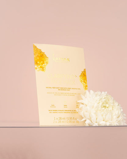 Karuna Skin Age-Defying & Clarifying Sheet Mask Set (5 Pack) – Hydrating & Clean Beauty