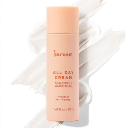 Karuna All Day Moisturizing Gel Cream | Lightweight, Fast-Absorbing Hydration for All Skin Types | 50 ml