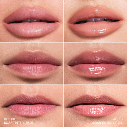 Karuna Skin Tinted Lip Oil Soar – Hydrating Vegan Lip Tint with Peptides