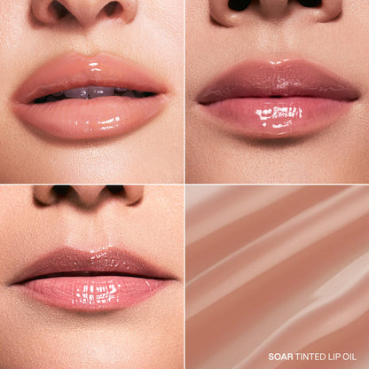 Karuna Skin Tinted Lip Oil Soar – Hydrating Vegan Lip Tint with Peptides
