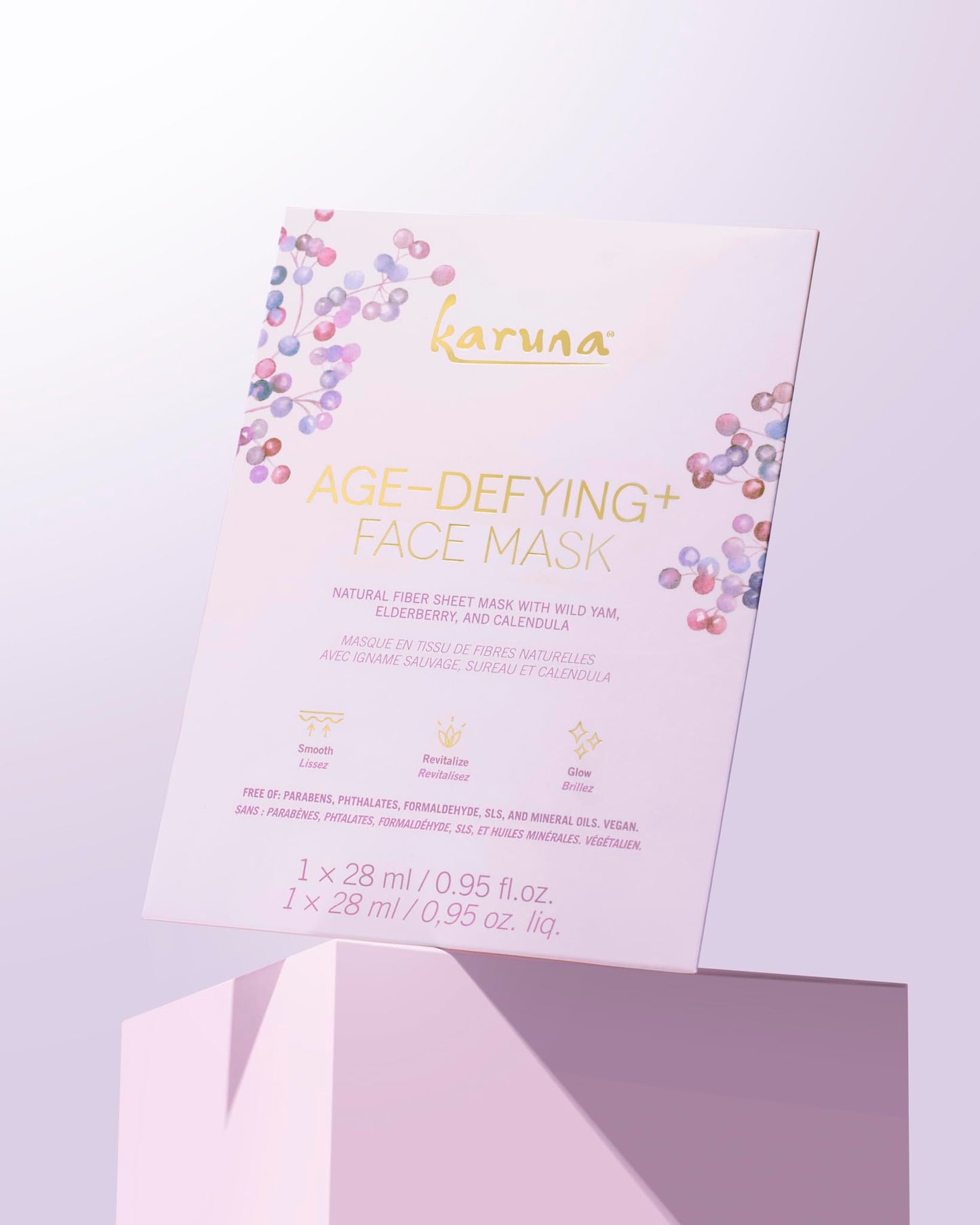 Karuna Skin Age-Defying & Clarifying Sheet Mask Set (5 Pack) – Hydrating & Clean Beauty