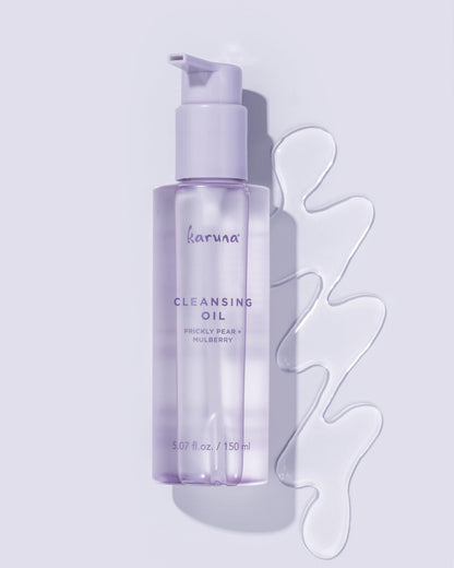 Karuna Cleansing Oil with Prickly Pear – Gentle, Pore-Clearing Cleanser (150 ml)