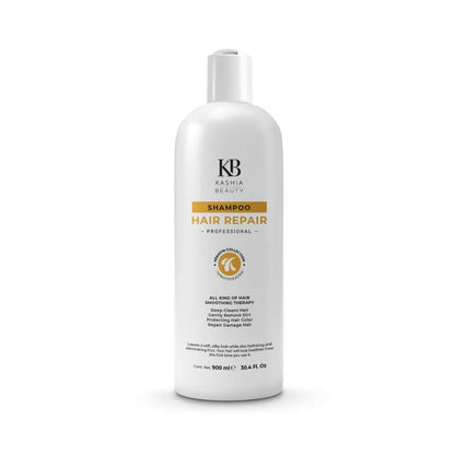 Kashia Beauty Keratin Hair Repair Shampoo 30.4 oz – Deep Repair & Strengthening for Damaged Hair – Sulfate-Free