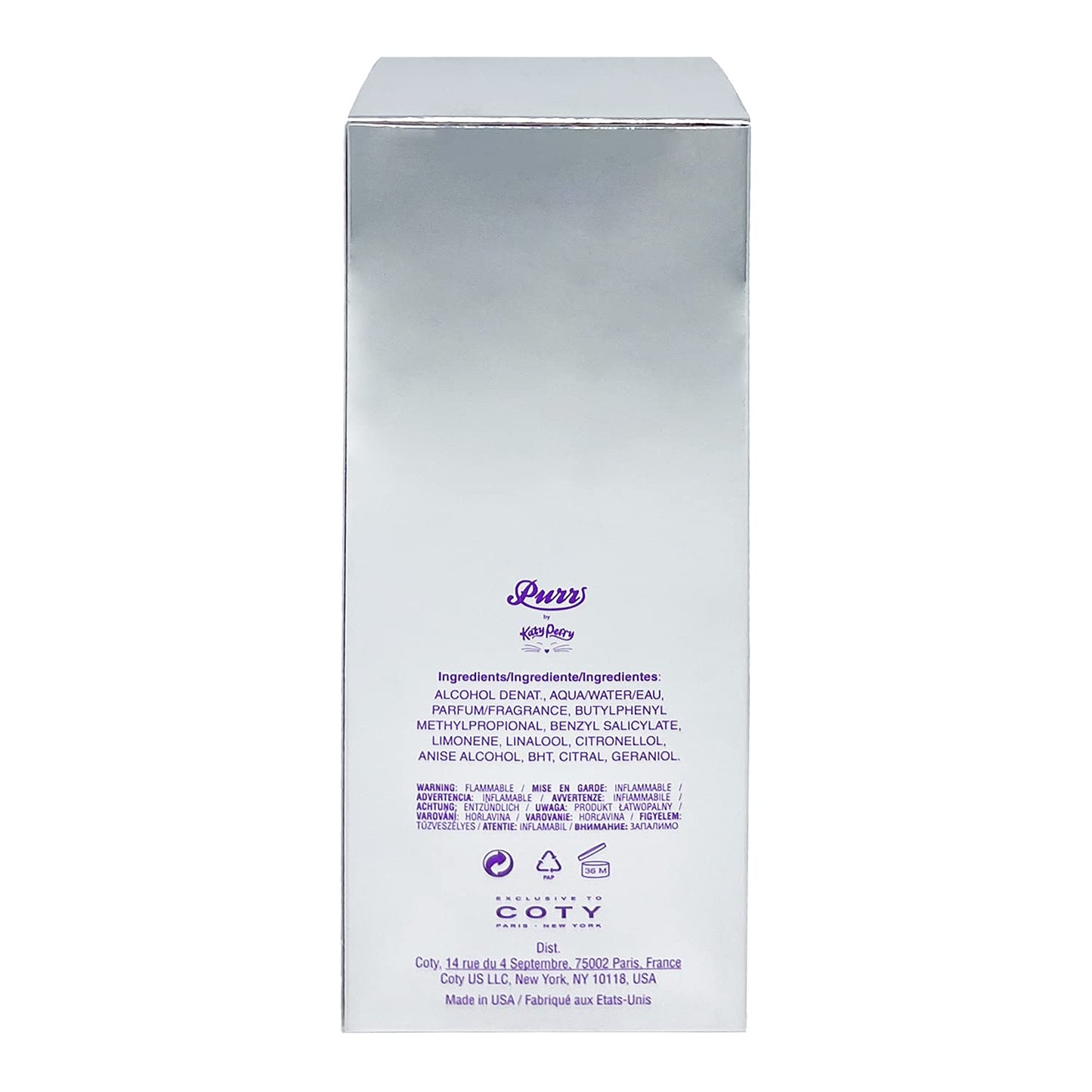 Purr by Katy Perry Eau de Parfum Spray 3.4 oz – 100% Authentic