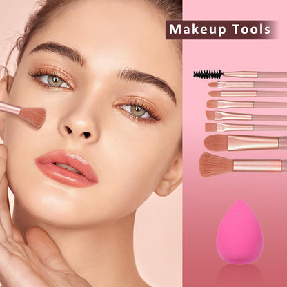 KAVCENT All-in-One Makeup Set for Women – Complete Starter Kit (Eyeshadow Palette, Lip Gloss, Foundation, Mascara)