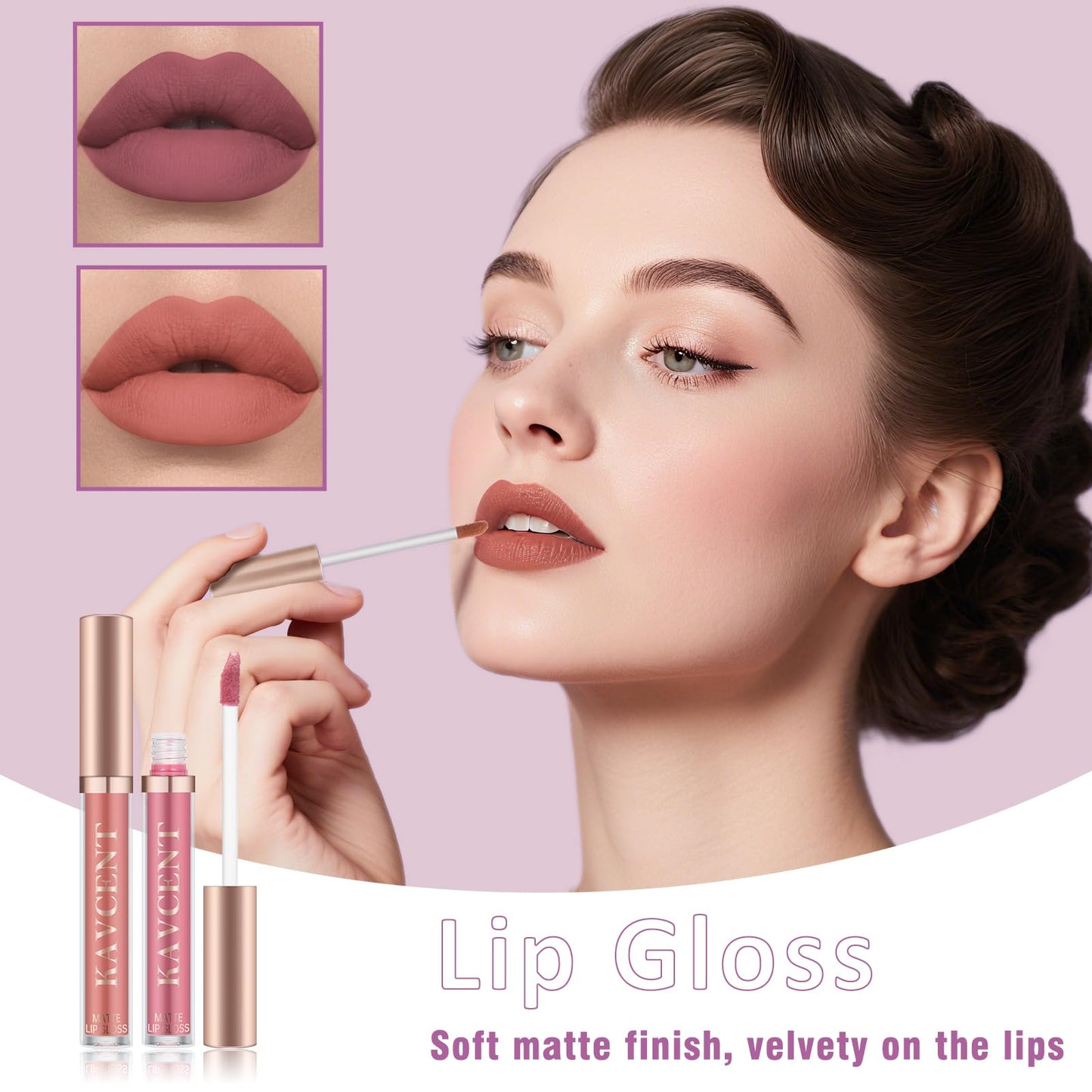 KAVCENT All-in-One Makeup Kit for Teens — 14-Color Palette & Full Set