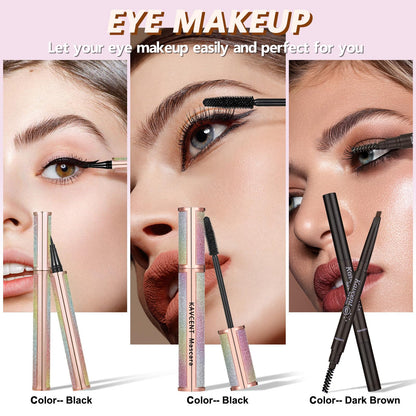 KAVCENT All-in-One Makeup Set for Women | Eyeshadow Palette, Foundation & Concealer Kit