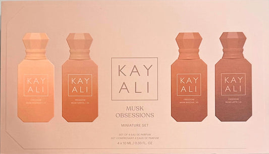 KAYALI Musk Obsessions Miniature EDP Set — 4x10ml Travel Sprays
