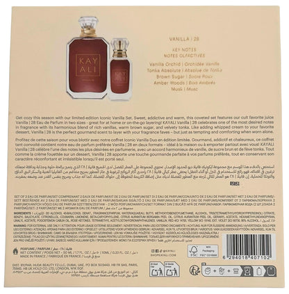 KAYALI Vanilla 28 Iconic Set – 50 ml + 10 ml Eau de Parfum
