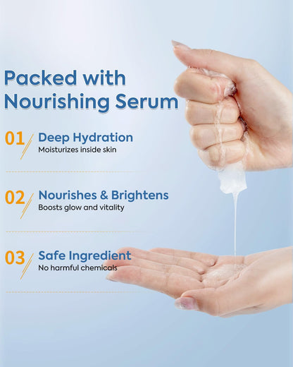 Kefumei KOMFYMED Recombinant Collagen Sheet Mask – Hydrating & Soothing for Sensitive Skin (5 x 25 g)
