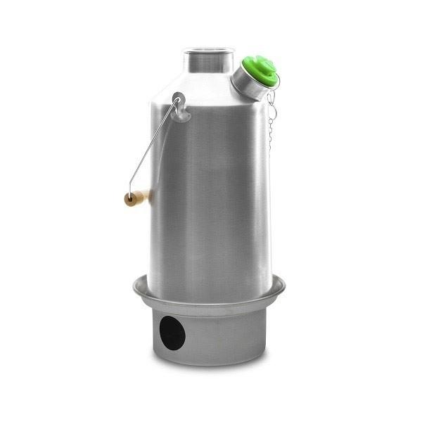 Kelly Kettle Base Camp 1.6 ltr (Stainless Steel) + Whistle