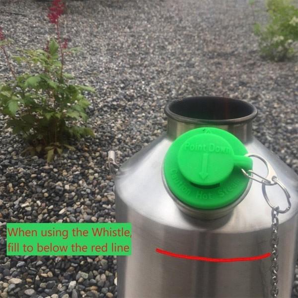 Kelly Kettle Base Camp 1.6 ltr (Stainless Steel) + Whistle