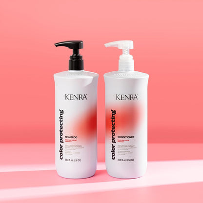 Kenra Color Protecting Shampoo & Conditioner Set | Color Safe, 95%+ Color Vibrancy Through 40 Washes, Shine Boost, pH-Balanced
