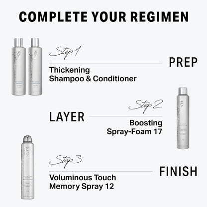 Kenra Platinum Boosting Spray-Foam 17 | Volumizing Styling Spray | 2-Pack, 8 oz
