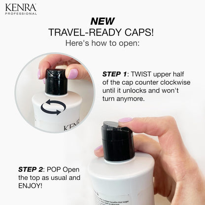 Kenra Triple Repair Shampoo & Conditioner Set – Bond Repair, Split Ends, Sulfate-Free | 10.1 fl oz