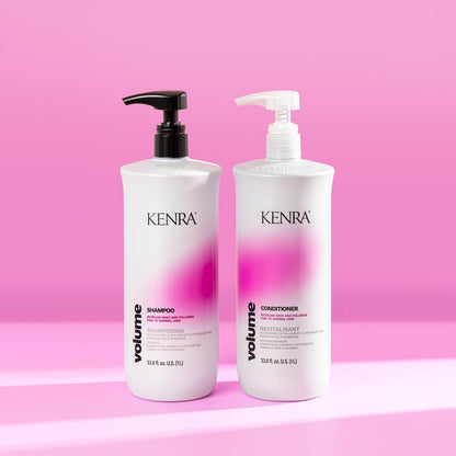 Kenra Professional Volume Shampoo & Conditioner Set | Up to 45% More Volume | Color Safe for Fine to Normal Hair