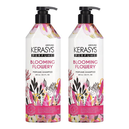 Kerasys Perfume Blooming Flowery Shampoo 600 ml - 2-Pack