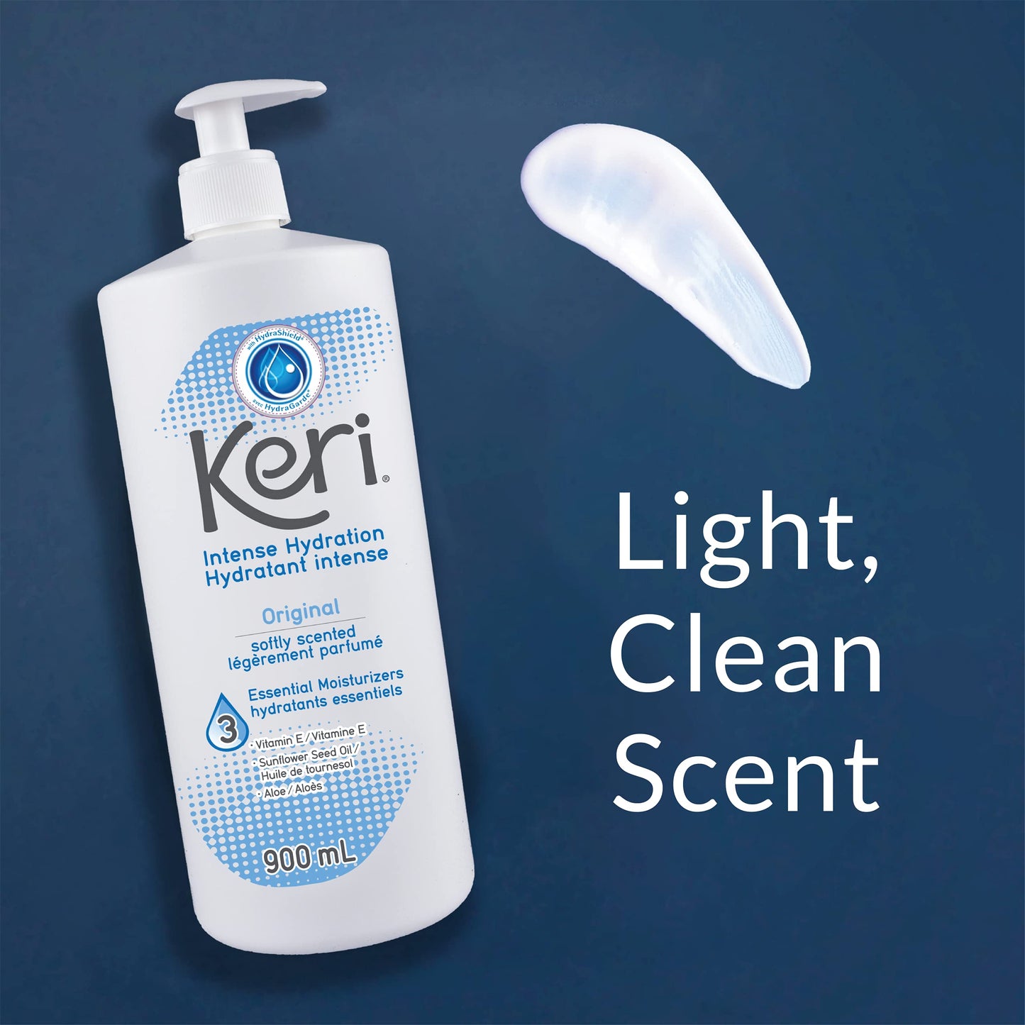 Keri Original Softly Scented Lotion – 900ml | Daily Moisturizer