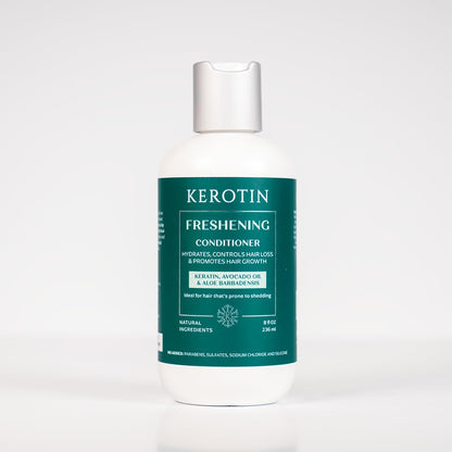 Kerotin Hair Growth Shampoo & Conditioner Set | Rosemary, Biotin & Keratin | Made in USA