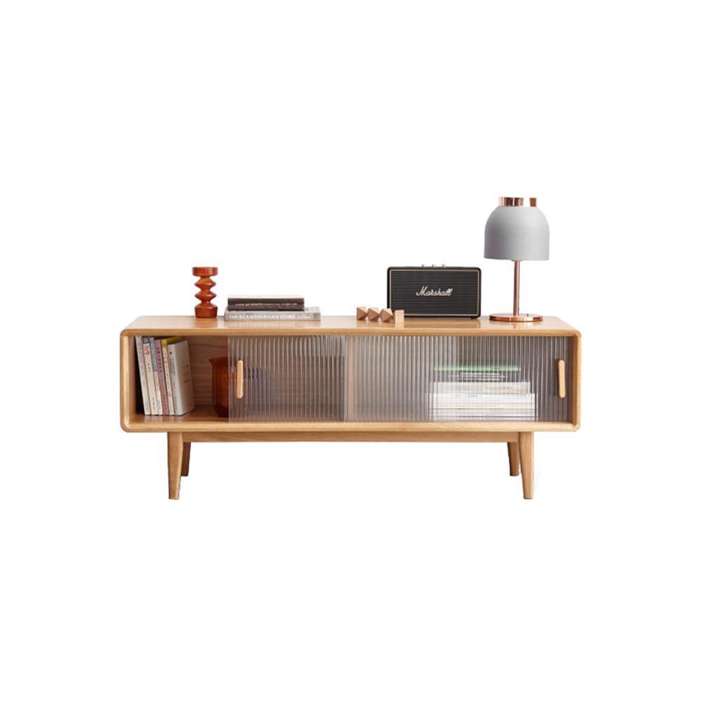 Kerry TV Stand, Light Oak