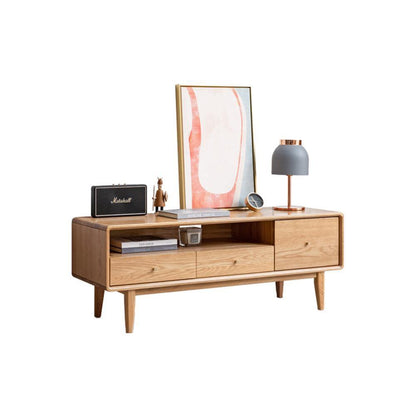 Kerry TV Stand, Light Oak