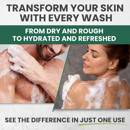 KESMEDIK Tea Tree Body Wash MaxTherapy – Itchy Skin Relief, 2-Pack