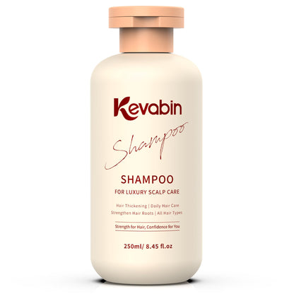 Kevabin Hair Growth Shampoo for Thinning Hair – Biotin, Caffeine & Ginger for Stronger Roots
