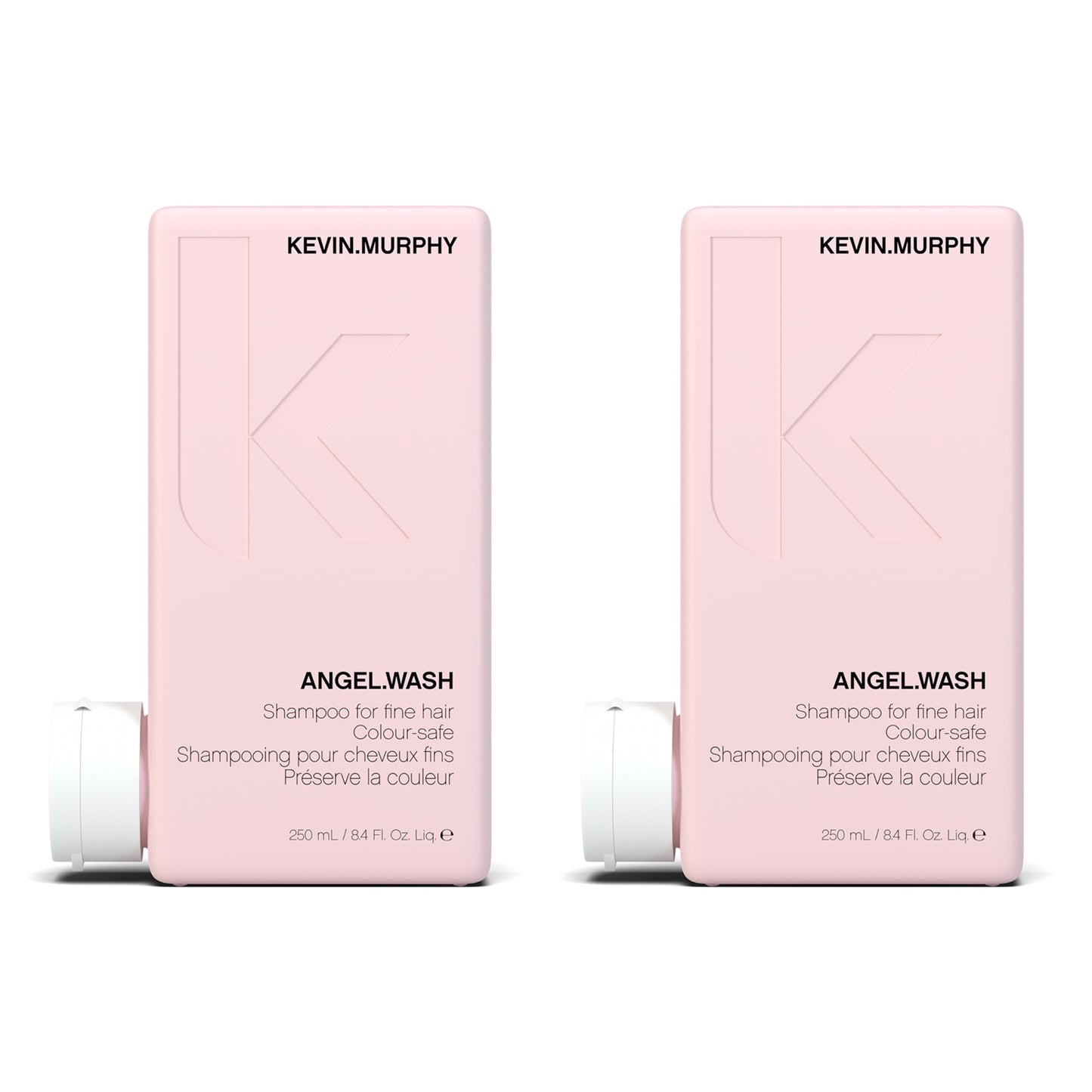 Kevin.Murphy Angel.Wash – Restorative Shampoo for Fine Coloured Hair | Colour-Safe, Sulphate & Paraben Free (Pack of 2)