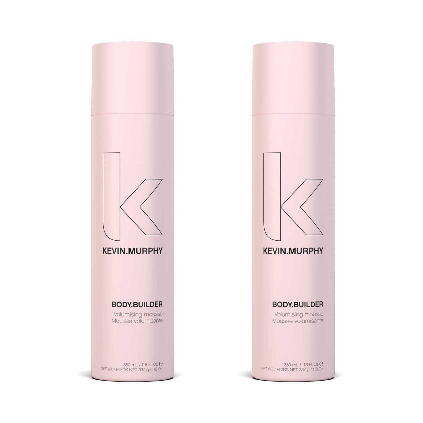 KEVIN.MURPHY BODY.BUILDER – Weightless Volumising Mousse for All Hair Types | Sulphate-Free, Tangerine Peel Oil | 350 ml x 2