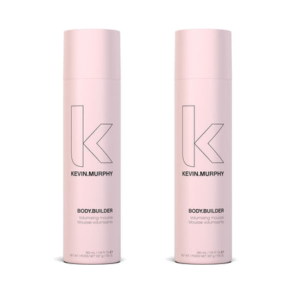 KEVIN.MURPHY BODY.BUILDER – Weightless Volumising Mousse for All Hair Types | Sulphate-Free, Tangerine Peel Oil | 350 ml x 2