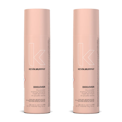 KEVIN.MURPHY DOO.OVER Dry Powder Finishing Hair Spray — Unscented, Oil-Removing, Tapioca, For All Hair Types (2 x 250 mL)
