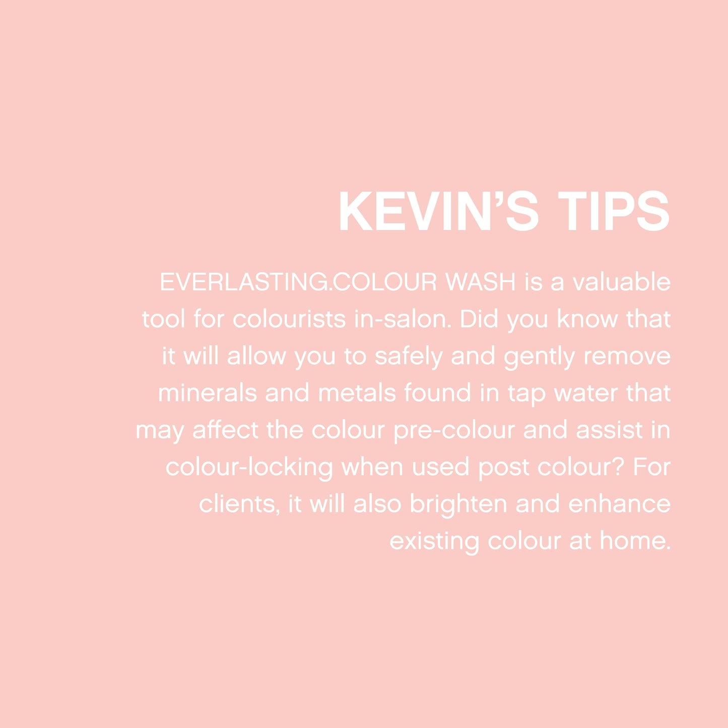 KEVIN.MURPHY EVERLASTING.COLOUR WASH | Colour Protect Shampoo, pH-Balanced, Sulphate-Free (Pack of 2, 250 mL/8.4 oz)