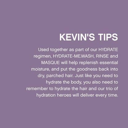Kevin.Murphy Hydrate-Me.Rinse | Moisturising Conditioner for Normal & Dry Hair | Pack of 2