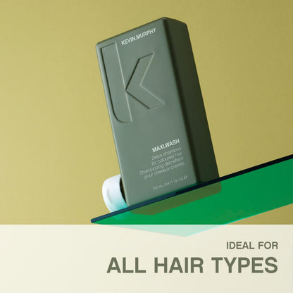 KEVIN.MURPHY Maxi.Wash Detox Shampoo – Colour Safe, Sulfate Free & Paraben Free | 250 ml / 8.4 oz (Pack of 2)