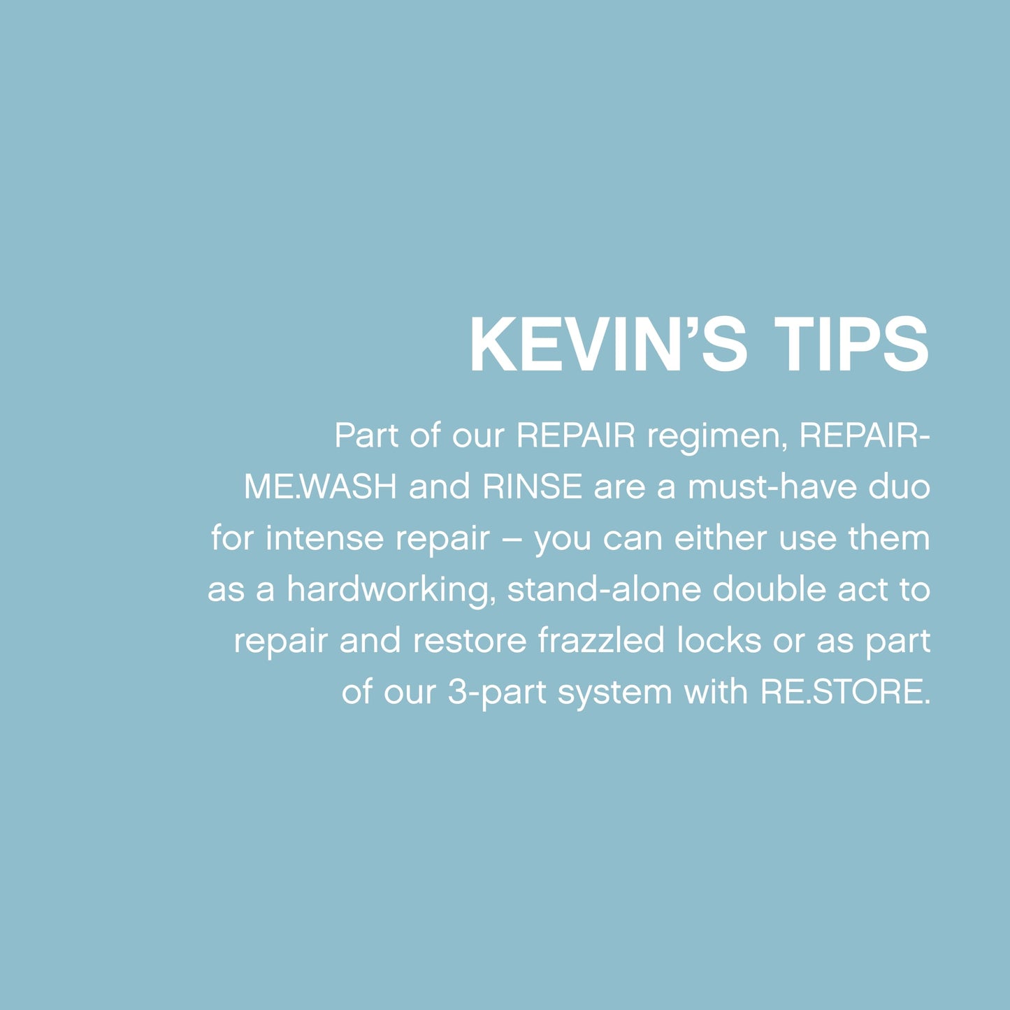 KEVIN.MURPHY REPAIR-ME.RINSE Hair Repair Conditioner – Hydrating, Sulphate-Free, All Hair Types | Pack of 2