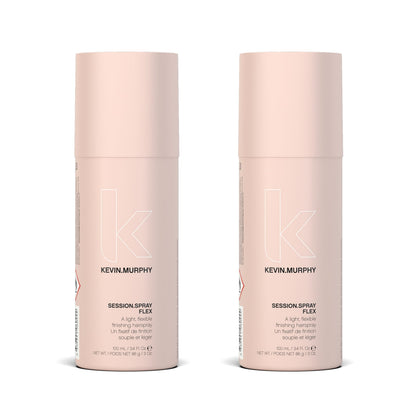 KEVIN.MURPHY SESSION.SPRAY FLEX – Flexible Finishing Hair Spray (2 x 100 mL)