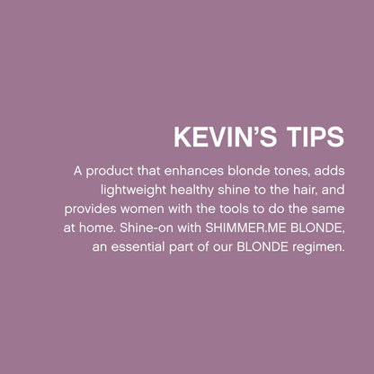 KEVIN.MURPHY SHIMMER.ME BLONDE - Repairing Shine Treatment for Blonde, Highlighted & Grey Hair (Pack of 2)