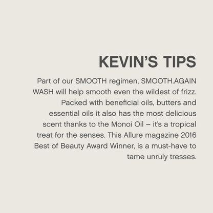 KEVIN.MURPHY SMOOTH.AGAIN WASH – Frizz Control Shampoo for Thick Hair (2 x 250 mL)