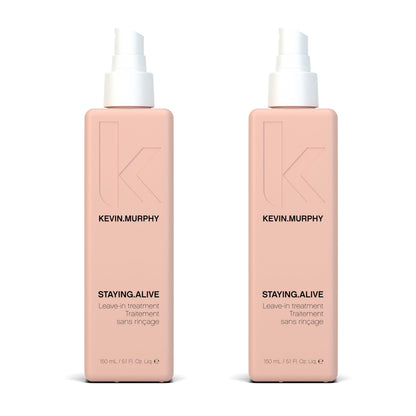 KEVIN.MURPHY Staying.Alive Leave-In Treatment for Dry, Damaged or Colour-Treated Hair – Sulfate Free (2 x 150 mL)