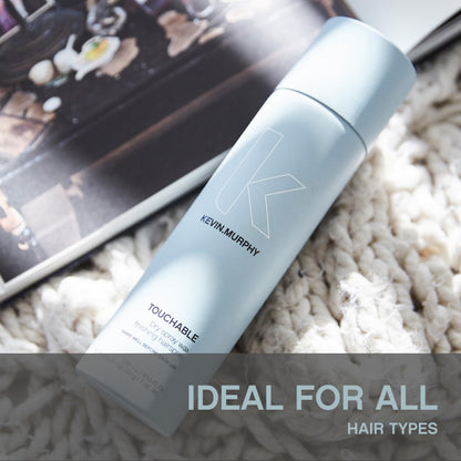 KEVIN.MURPHY TOUCHABLE Spray Wax Finishing Hair Spray – Texture & Hold (Pack of 2)