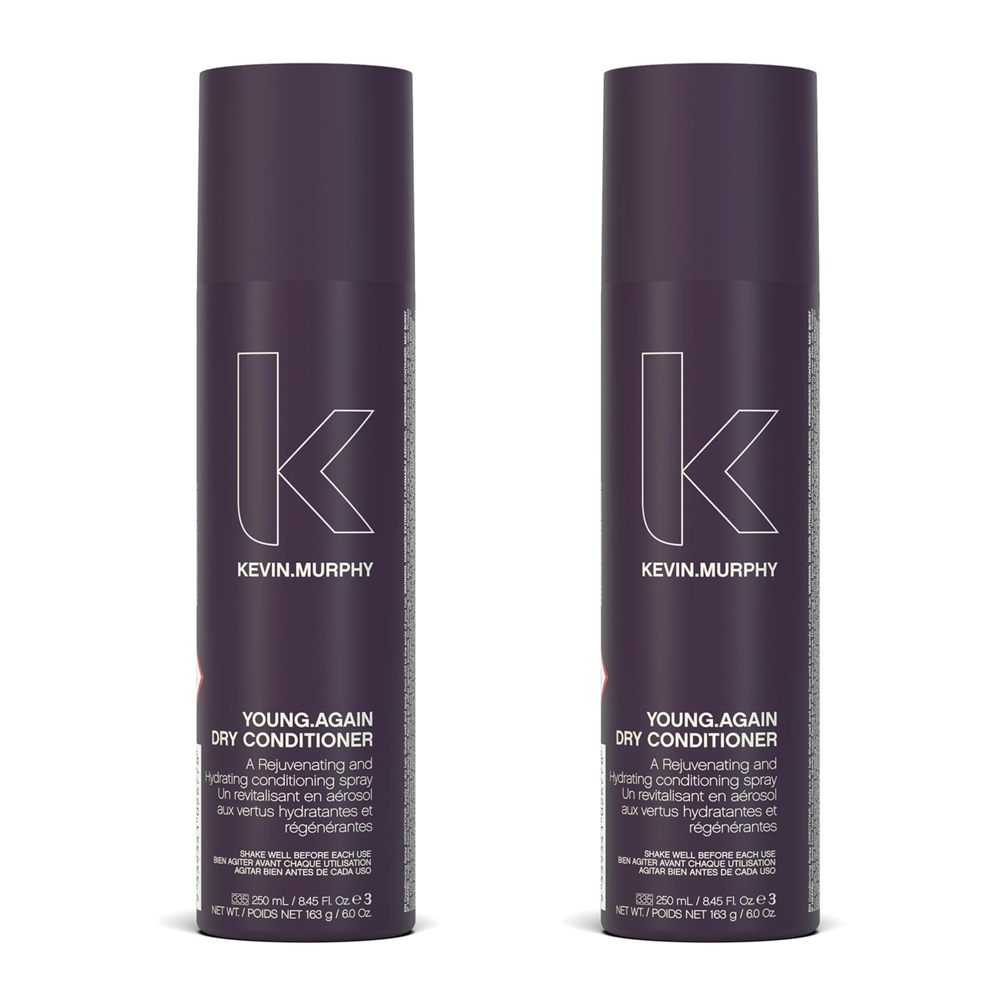KEVIN.MURPHY YOUNG.AGAIN Dry Conditioner – Hydration & Detangling for Dry & Coloured Hair (2×250 ml)
