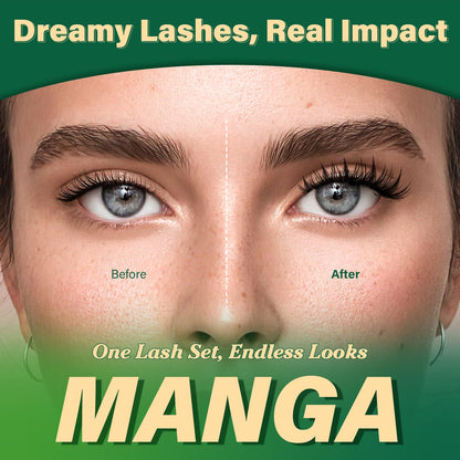 Keyyou Lash Manga Lash Clusters Kit 8-18mm | DIY Lash Extensions