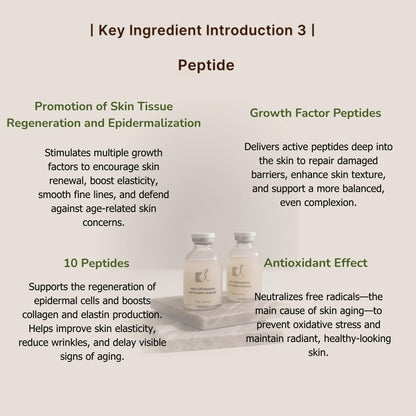 Ki Cosmetics Stem-Cell Exosome Skin Booster Kit – Exosome, PDRN, Peptide, Collagen | Rejuvenation, Hydration, Anti-Aging | Korean Skincare 30ml (5 Ampoules)