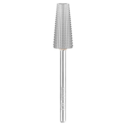Kiara Sky 5-in-1 Fine Bit with Safety Edge – Stainless Steel Universal Nail Drill Bit